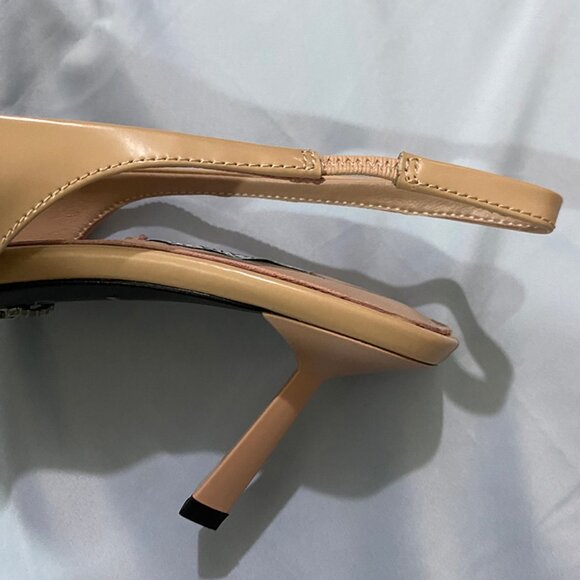 Prada Nude Beige Shade High Heels - Picture 7 of 10